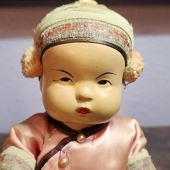 Vintage Chinese Ming Ming Doll from the 1930's. - Picture 2 of 16